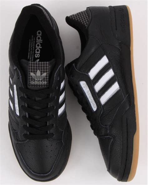 adidas continental 80 wit zwart|adidas continental 80 stripes black.